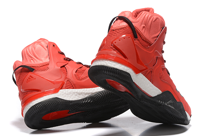2020 Adidas D Rose 7 Boost University Red/Black-White For Sale 5 2020 Adidas D Rose 7 Boost University Red/Black-White For Sale - Image 5