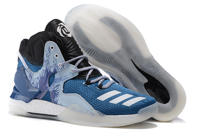 2020 Adidas D Rose 7 Boost Varsity Royal/Black-Grey For Sale 2 2020 Adidas D Rose 7 Boost Varsity Royal/Black-Grey For Sale - Image 2