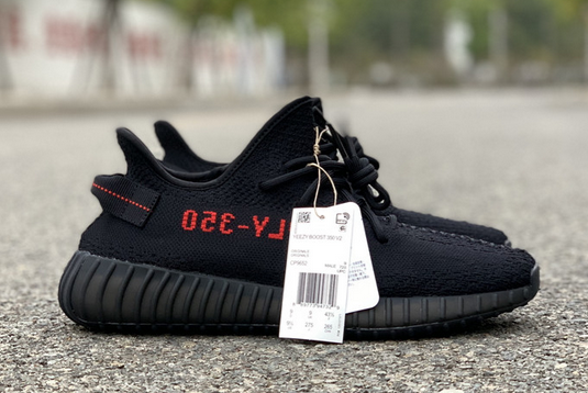 2020 Adidas Yeezy Boost 350 V2 Black Red CP9652 For Sale 2 2020 Adidas Yeezy Boost 350 V2 Black Red CP9652 For Sale - Image 2