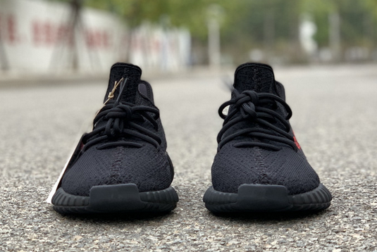 2020 Adidas Yeezy Boost 350 V2 Black Red CP9652 For Sale 3 2020 Adidas Yeezy Boost 350 V2 Black Red CP9652 For Sale - Image 3