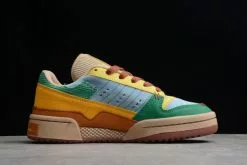 US Adidas Mastodon Pro Sales 2022 -US Adidas Mastodon Pro Sales 2022 2022 Melting Sadness x adidas Originals Forum Exhibit Low Green Blue Brown GW8725 Sale 1