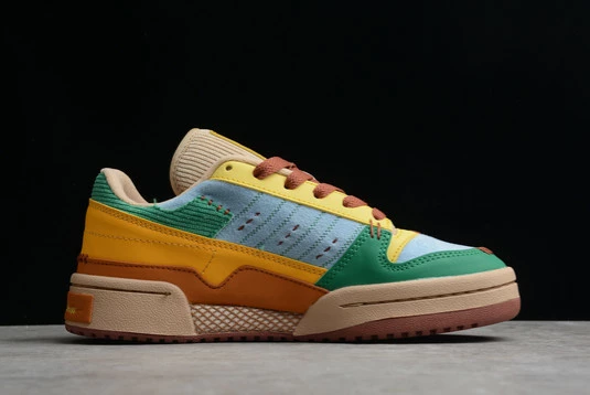 2022 Melting Sadness X Adidas Originals Forum Exhibit Low Green/Blue-Brown GW8725 For Sale 2 2022 Melting Sadness X Adidas Originals Forum Exhibit Low Green/Blue-Brown GW8725 For Sale - Image 2