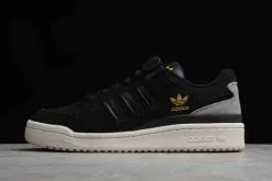 2022 Adidas Forum 84 Low Black Suede Q46366 For Sale