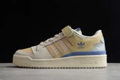 2022 Adidas Forum 84 Low Champions Grey/Light Yellow-Blue GX4575 For Sale