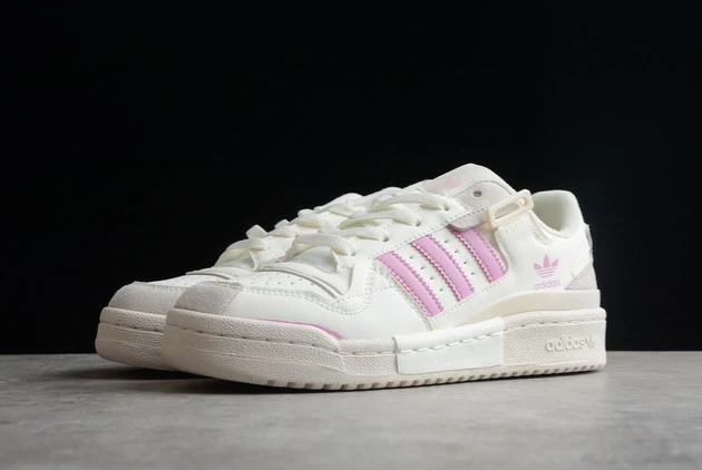 2022 Adidas Forum 84 Low White Pink HO1916 3 2022 Adidas Forum 84 Low White Pink HO1916 - Image 3