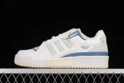 2022 Adidas Forum Exhibit Low Cloud White/Sky Tint-Cream White GW6348 Shoes