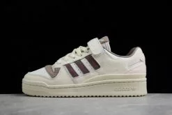 2022 Adidas Forum Low Fleece White Brown GY4126 For Sale