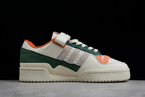 2022 Adidas Forum Low "Fleece" White Orange GY4125 For Sale 2 2022 Adidas Forum Low "Fleece" White Orange GY4125 For Sale - Image 2