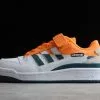 2022 Adidas Originals Forum Low Premium White Crew Orange Teal FY4970 For Sale