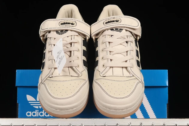 2023 Adidas Originals Forum 84 Low Bliss/Core Black-Gum HP9563 Shoes 3 2023 Adidas Originals Forum 84 Low Bliss/Core Black-Gum HP9563 Shoes - Image 3