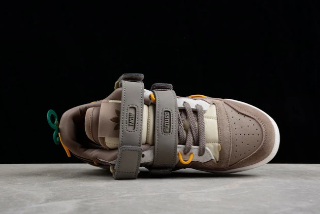 2023 Adidas Originals Forum 84 Low Brown Grey GV9223 For Sale 4 2023 Adidas Originals Forum 84 Low Brown Grey GV9223 For Sale - Image 4