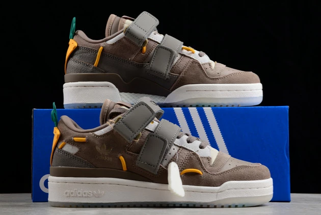 2023 Adidas Originals Forum 84 Low Brown Grey GV9223 For Sale 5 2023 Adidas Originals Forum 84 Low Brown Grey GV9223 For Sale - Image 5