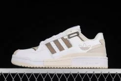 2023 Adidas Originals Forum Exhibit Low White Brown GW6347 For Sale