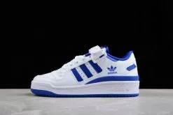 2023 Adidas Originals Forum Low J White Royal Blue FY7974 Shoes