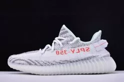 Adidas Yeezy Boost 350 V2 "Blue Tint" Blue Tint/Grey Three/Hi-Res Red Men's And Women's Size B37571