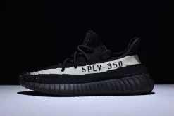 New Adidas Yeezy Boost 350 V2 "Core White" Black/White BY1604