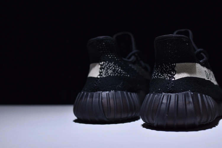 New Adidas Yeezy Boost 350 V2 "Core White" Black/White BY1604 4 New Adidas Yeezy Boost 350 V2 "Core White" Black/White BY1604 - Image 4