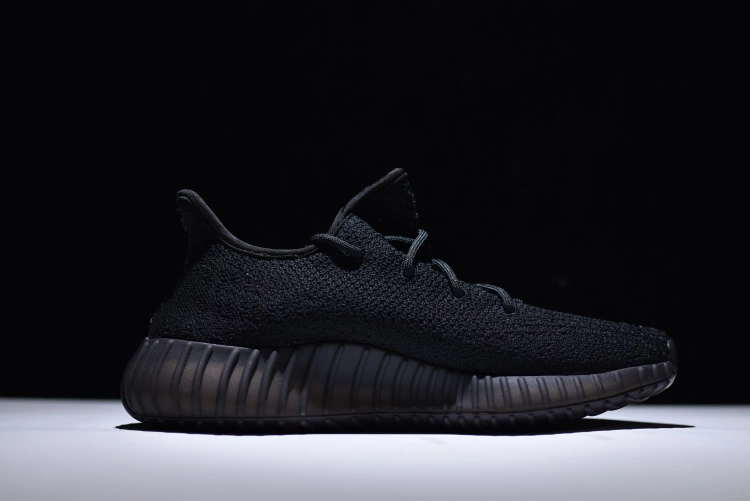 New Adidas Yeezy Boost 350 V2 "Triple Black" For Sale 2 New Adidas Yeezy Boost 350 V2 "Triple Black" For Sale - Image 2