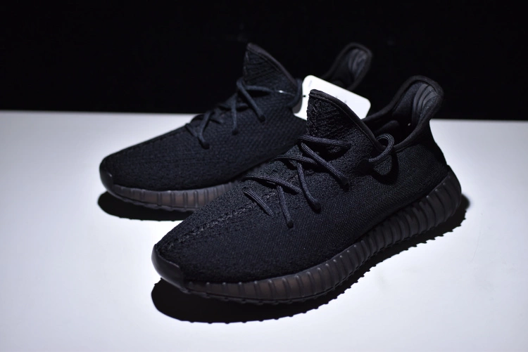 New Adidas Yeezy Boost 350 V2 "Triple Black" For Sale 6 New Adidas Yeezy Boost 350 V2 "Triple Black" For Sale - Image 6