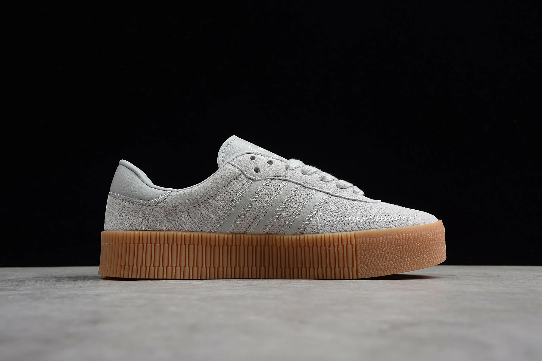 WMNS Adidas Sambarose Clear Brown/Gum B28163 2 WMNS Adidas Sambarose Clear Brown/Gum B28163 - Image 2