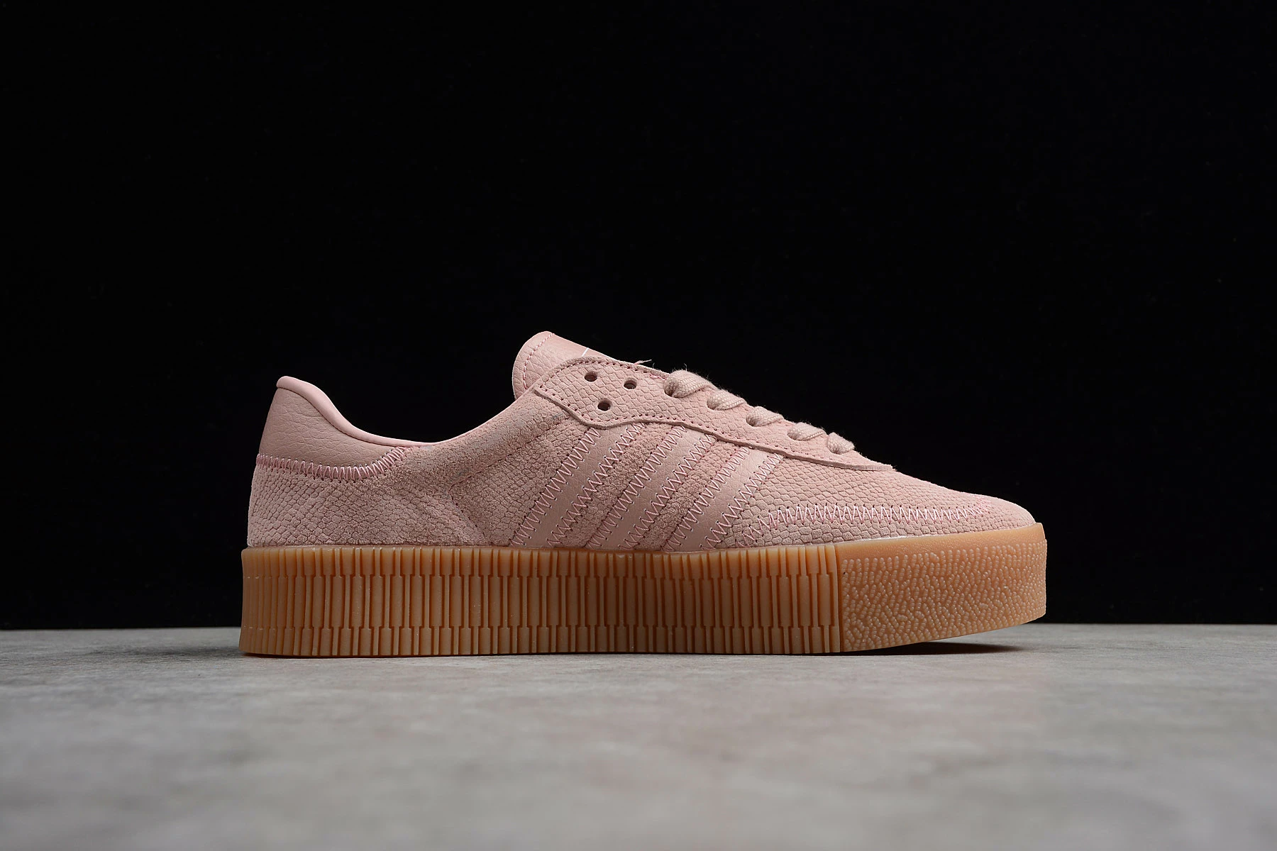 WMNS Adidas Sambarose Pink/Gum B28146 2 WMNS Adidas Sambarose Pink/Gum B28146 - Image 2