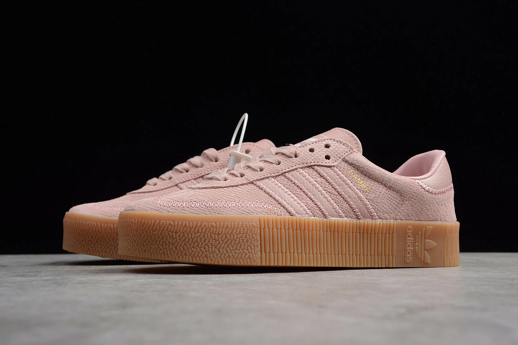WMNS Adidas Sambarose Pink/Gum B28146 3 WMNS Adidas Sambarose Pink/Gum B28146 - Image 3