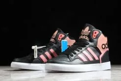 Women's Adidas Originals Extaball Black/Rose Pink CP9625 -US Adidas Mastodon Pro Sales 2022 Womens adidas Originals Extaball Black Rose Pink 2