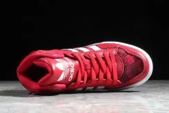 Adidas Originals Extaball W "Floral Print" Red/White Shoes BB0691 -US Adidas Mastodon Pro Sales 2022 adidas Originals Extaball W Floral Print Red White Shoes 5