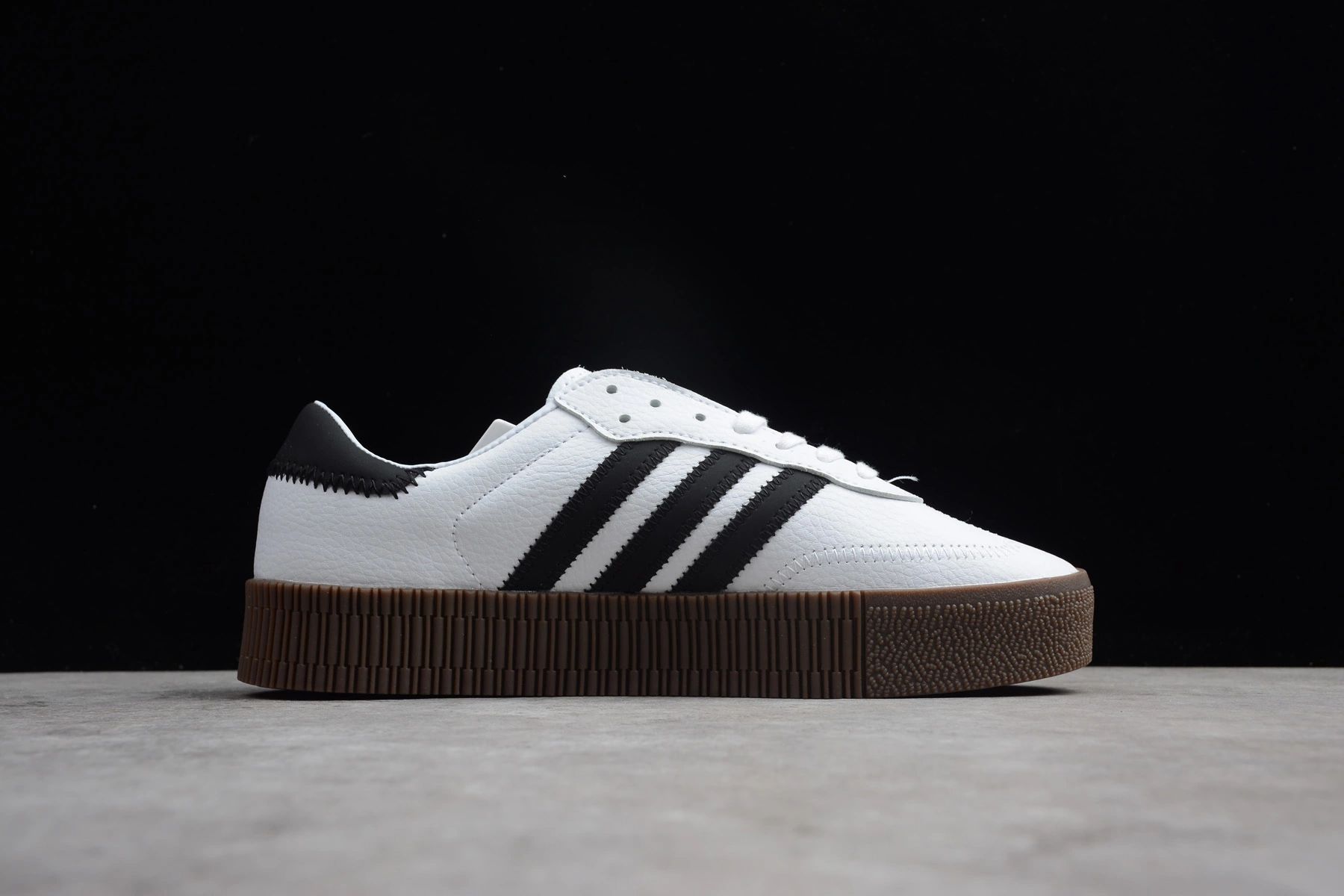 Adidas Originals Sambarose White/Black/Gum AQ1134 2 Adidas Originals Sambarose White/Black/Gum AQ1134 - Image 2