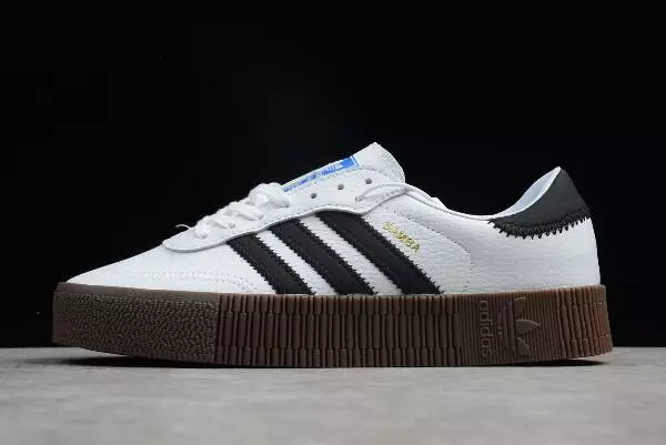 Adidas Originals Sambarose White/Black/Gum AQ1134 1 Adidas Originals Sambarose White/Black/Gum AQ1134