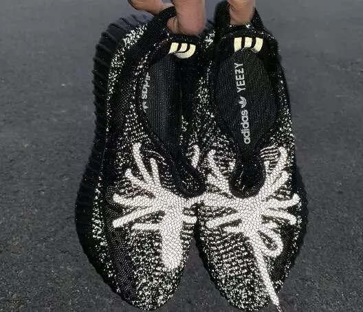 Adidas Yeezy Boost 350 V2 Black Static Reflective For Sale 7 Adidas Yeezy Boost 350 V2 Black Static Reflective For Sale - Image 7